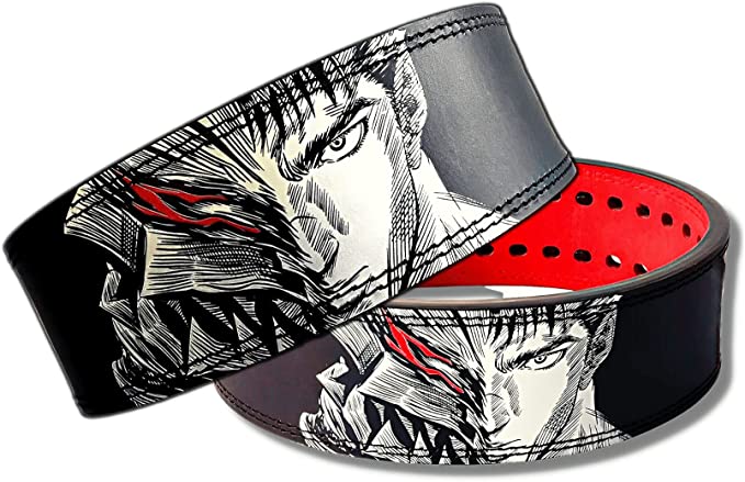 Anime Inspired Lifting Belt body Building and Power Lifting 