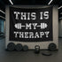 This Is My Therapy Home Gym Flag Motivational Quote for Bodybuilding 08868