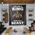 Lion King Banner and Flag for Home Gym Decor 09510