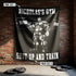 Personalized Muscle Man Weightlifting Flags 09848