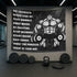 Gym Rules Flag Motivational Quotes for Bodybuilder 10524