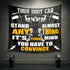 Home Gym Decor Motivational Quotes Banner Flag 10566