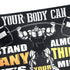Home Gym Decor Motivational Quotes Banner Flag 10566