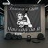 Personalized Fitness Girl Gym Banner Flag 10585