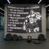 Weightlifting Life Lessons Banner For Home Gym Decor 10627