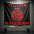 Personalised Gym Banner Flag Home Gym Red Bull Motivational 10678