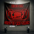 Personalized Dumbbell Weightlifting Flags Motivational Banner 10699