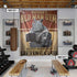 Personalized Old Man Home Gym Decor Wall Banner Flag 10847