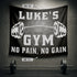 Personalized Gym Banner Tapestry Wall Decor Weightlifting Gift 10973