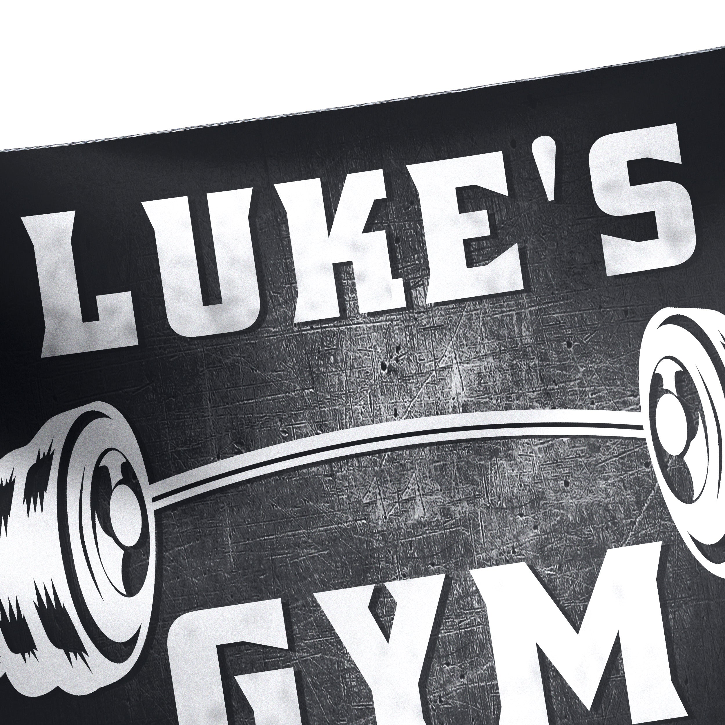 Personalized Gym Banner Tapestry Wall Decor Weightlifting Gift 10973