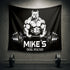 Personalized Home Gym With Pitbull Flags 11186
