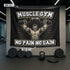 Custom Gym Flags For Muscle Man Cave 11203