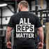 Weightlifting T-Shirt: 'All Reps Matter' Bodybuilding Workout Shirt 11246
