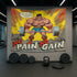 Comic Style Gym Flag No Pain No Gain 11294