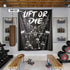 Grim Reaper Lift or Die Custom Gym Flag 11317