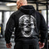 Skull Weight Plates Mind Gym Hoodie 11320