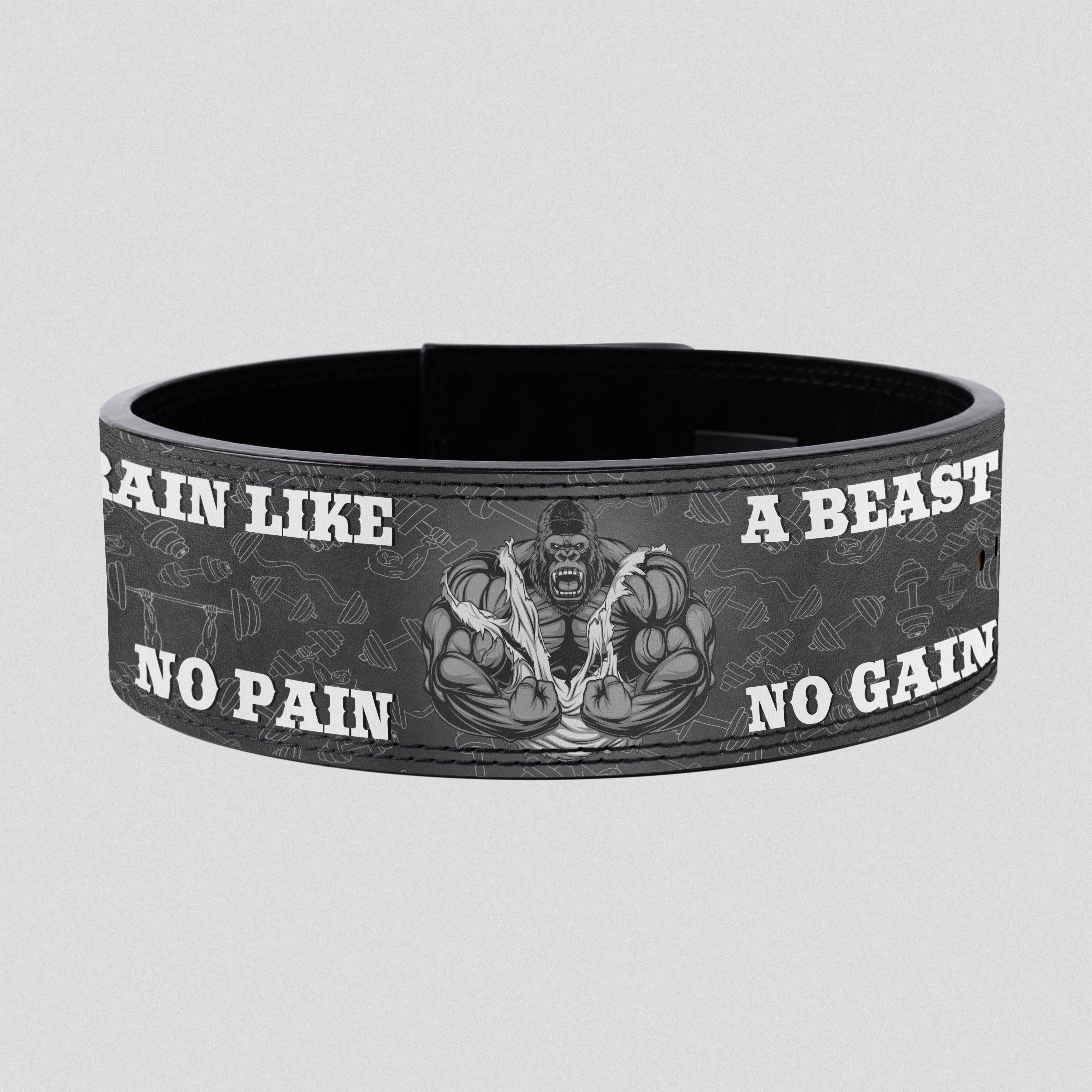 Unleash The Beast - Personalized Gorilla Powerlifting Belt 11330