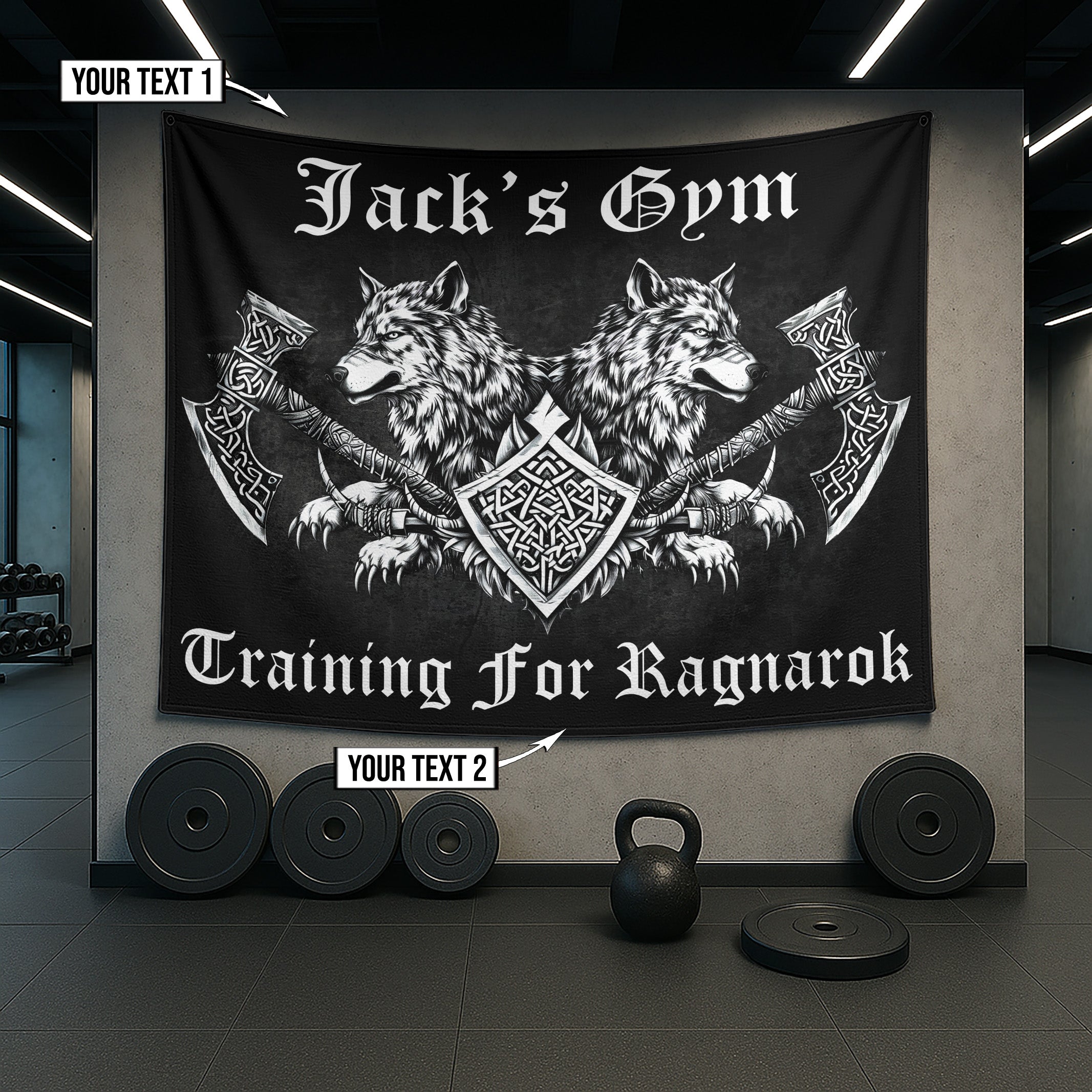 Viking Gym Flag – Training for Ragnarok 11364
