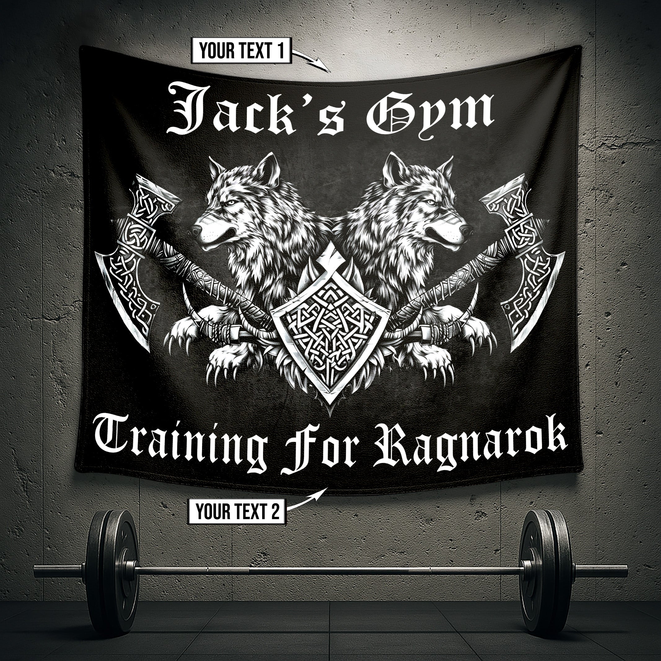 Viking Gym Flag – Training for Ragnarok 11364