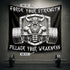 Viking Warrior Gym Banner with Custom Quote for Weightlifters 11436