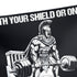 Spartan Warrior Gym Banner – With Your Shield or On It 11452