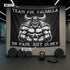 Customizable Viking Gym Banner – Train For Valhalla 11458
