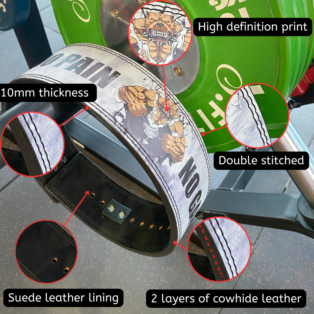 Unleash The Beast - Personalized Gorilla Powerlifting Belt 11330