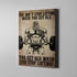 Old Man BodybuildingHome Gym Decor Dont Stop When You Get Old Canvas, Wall Art
