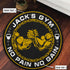 Personalized Home Gym Decor Motivational Quotes Round Rug, Carpet