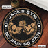 Personalized Home Gym Decor Motivational Quotes Round Rug, Carpet