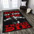 Personalized Weightlifting Rug Home Gym Decor Gym Gift Train or Die