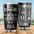 Personalized Tumbler Cup Gym Old Man Workout Gifts