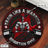 Quality Round Rug for Home Gym - Spartan Motivational Decor Ideas 10926