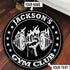 Gym Round Rug Home Gym Decor Fitness Club Bodybuilding gift Dumbbell