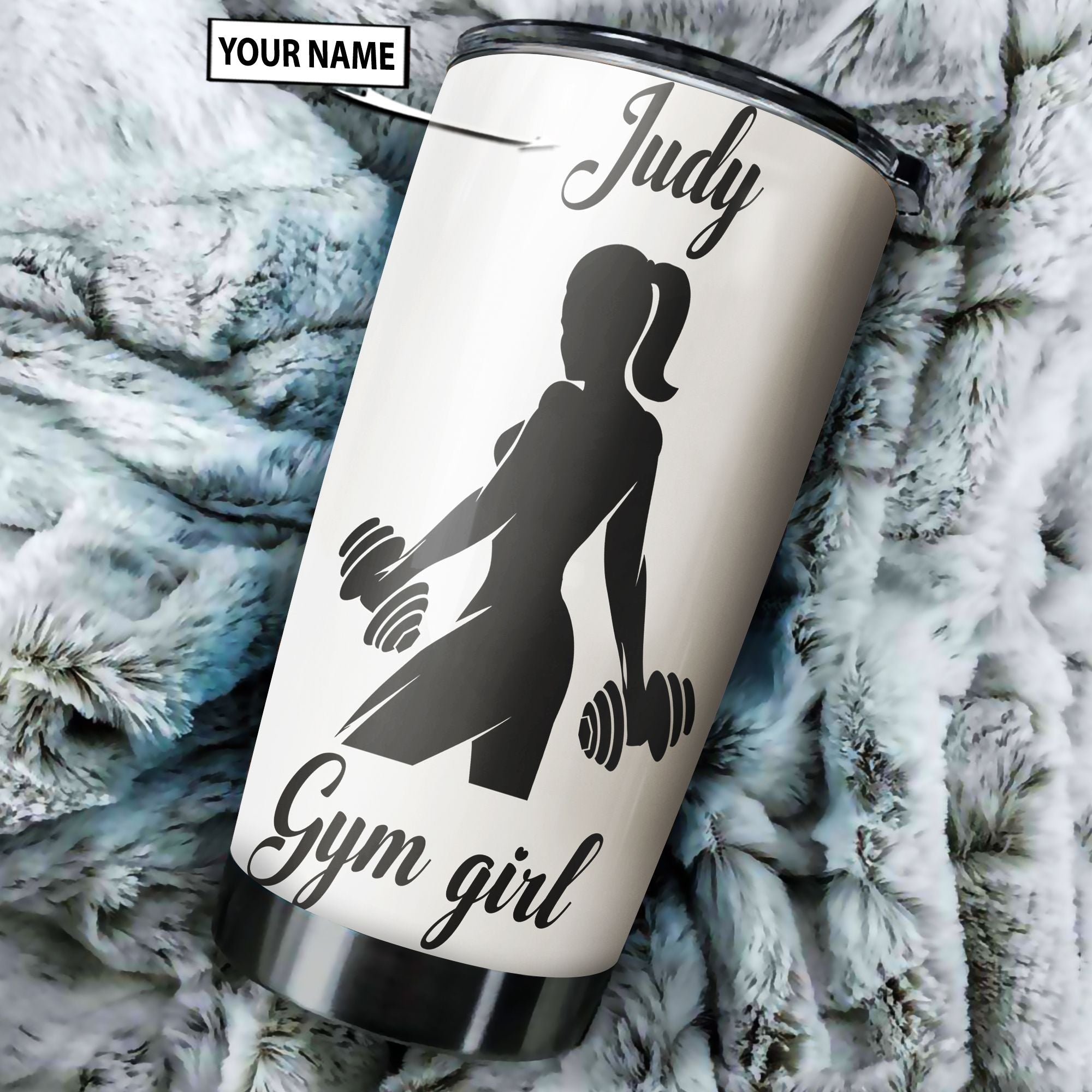 Personalized Fitness Gym Girl Tumbler Workout Gifts For Her