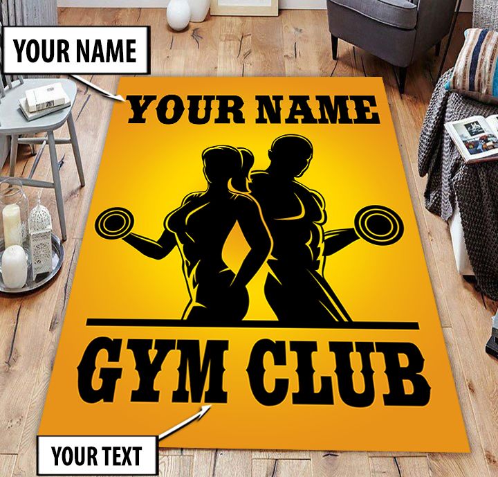 Fitness Gym Rug Home Gym Decor Bodybuilding Gift