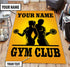 Fitness Gym Rug Home Gym Decor Bodybuilding Gift