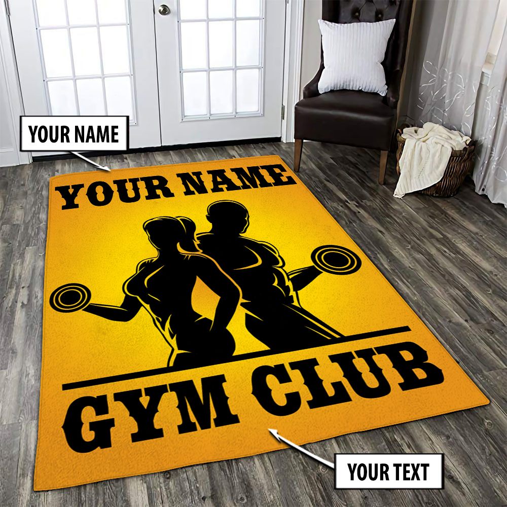 Fitness Gym Rug Home Gym Decor Bodybuilding Gift
