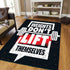 Personalized Bodybuilding Rug Home Gym Decor Weights Dont Lift Themselves Gym Gift