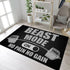 Personalized Bodybuilding Rug Home Gym Decor Beast Mode Gym Gift