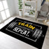 Personalized Bodybuilding Rug Home Gym Decor Eat Sleep Train Repeat Gym Gift