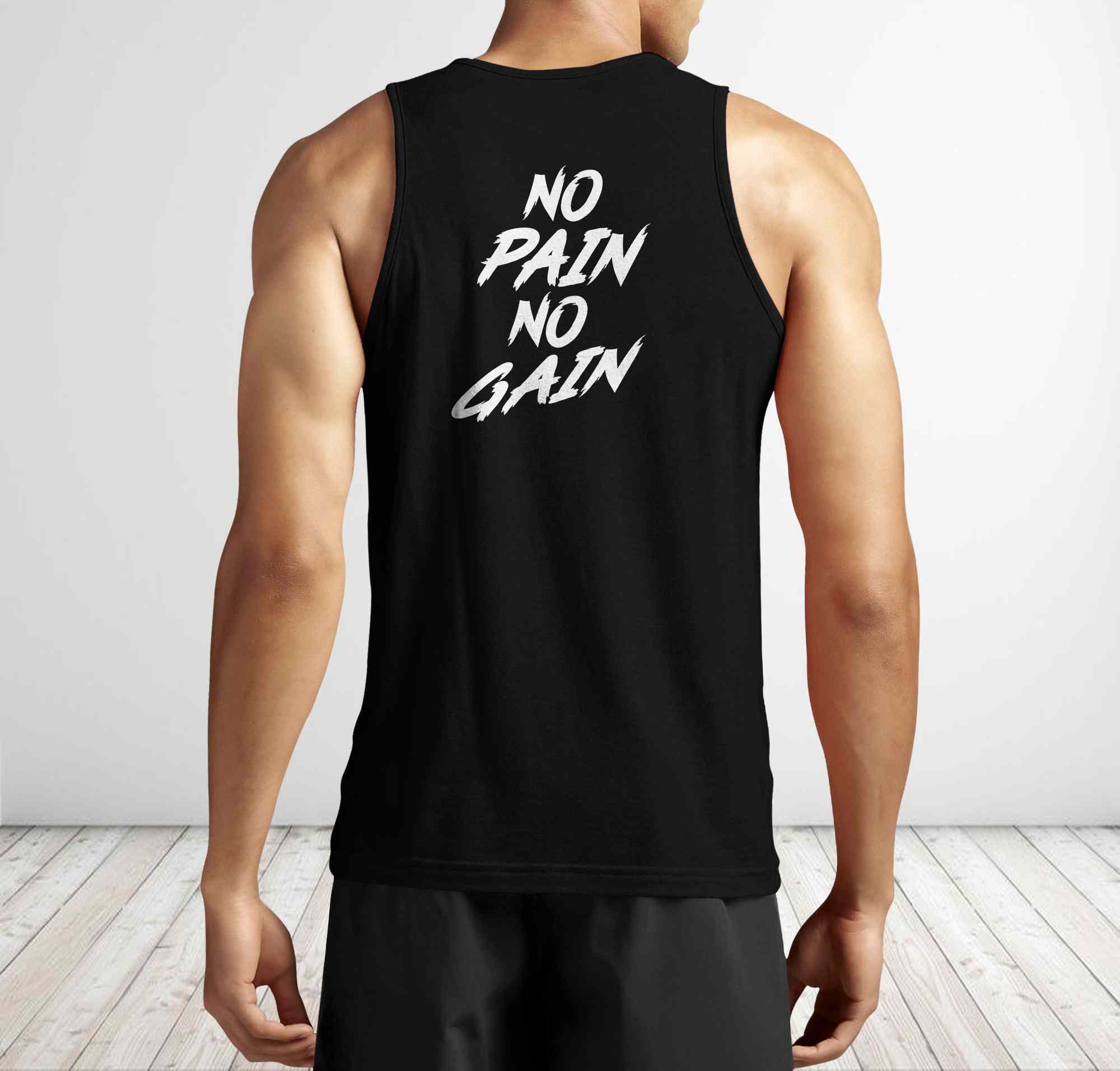 Men Gym Tank Tops Motivational Shirts Shut Up And Train