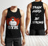 Men Gym Tank Tops Motivational Shirts Train Hard Be Strong