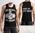 Men Gym Tank Tops Motivational Shirts Go Heavy Or Go Home