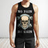 Men Gym Tank Tops Motivational Shirts Skull Dumbbell