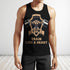 Men Gym Tank Tops Motivational Shirts Train Like A Beast Buffalo