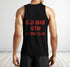 Men Gym Tank Tops Motivational Shirts Old Man Lifting Club