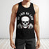Men Gym Tank Tops Motivational Shirts Skull No Pain No Gain