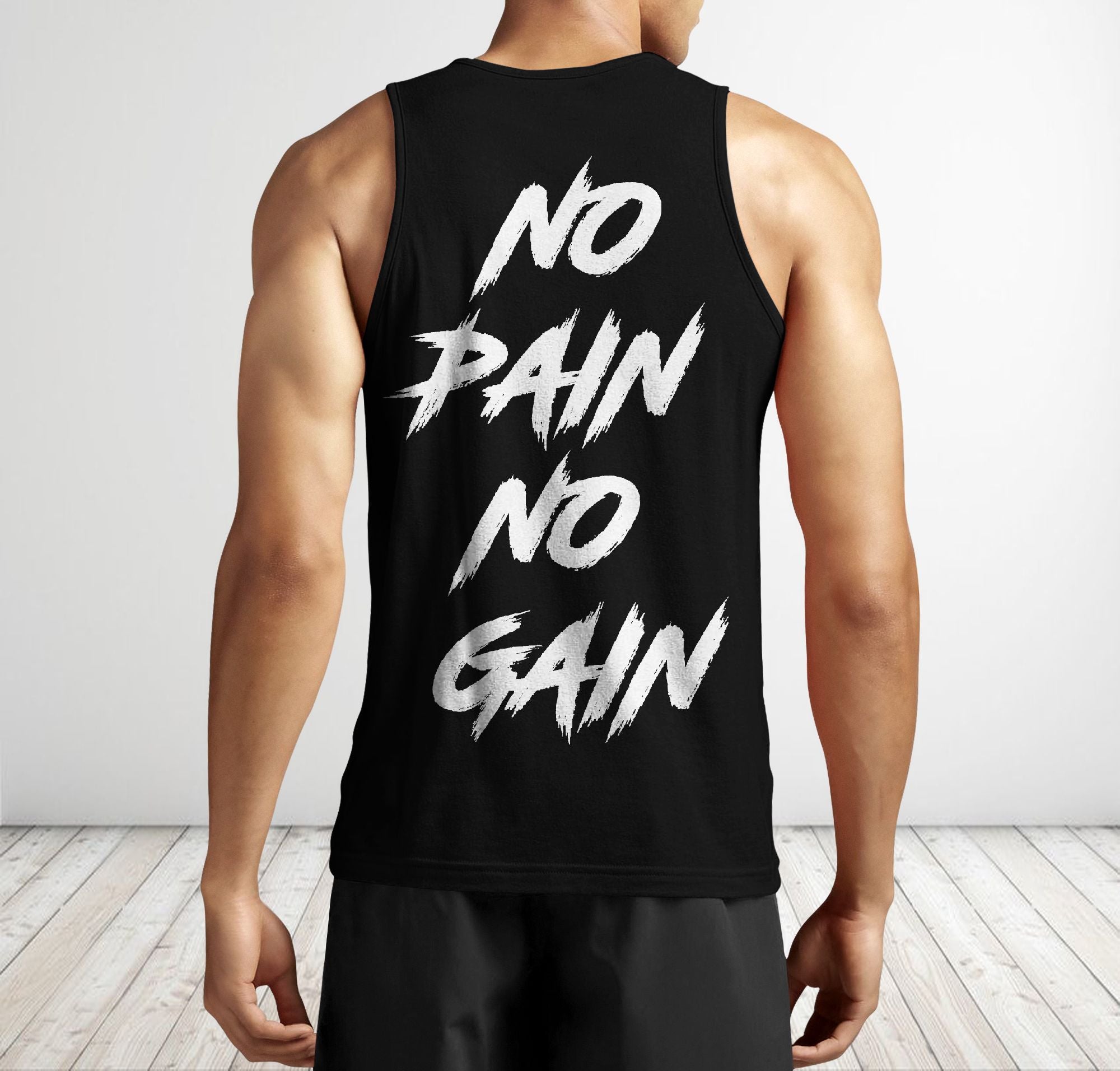 Men Gym Tank Tops Motivational ShirtsWork Hard Be
