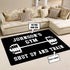 Personalized Bodybuilding Rug Home Gym Decor Barbell Gym Gift